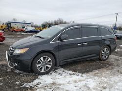 Salvage cars for sale from Copart Eldridge, IA: 2015 Honda Odyssey Touring