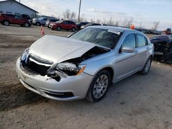 Chrysler salvage cars for sale: 2012 Chrysler 200 LX