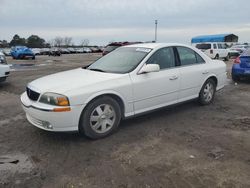 Lincoln salvage cars for sale: 2002 Lincoln LS