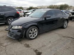 Salvage cars for sale at Las Vegas, NV auction: 2010 Audi A4 Premium