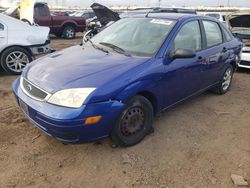 Ford Focus ZX4 salvage cars for sale: 2005 Ford Focus ZX4