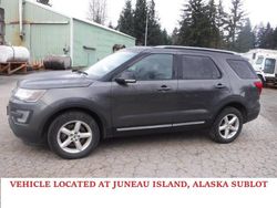 Salvage cars for sale at Anchorage, AK auction: 2016 Ford Explorer XLT