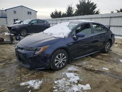 Salvage cars for sale at Windsor, NJ auction: 2021 Toyota Corolla LE