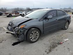 Salvage cars for sale at Lebanon, TN auction: 2012 Honda Civic EXL