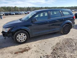 Salvage cars for sale at Harleyville, SC auction: 2014 Dodge Journey SE