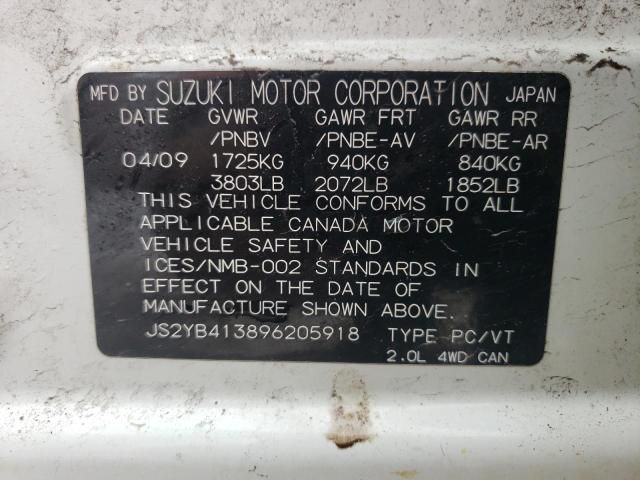 2009 Suzuki SX4 Technology