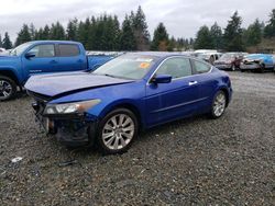 Vehiculos salvage en venta de Copart Graham, WA: 2008 Honda Accord EXL