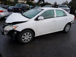 Salvage cars for sale from Copart San Martin, CA: 2010 Toyota Corolla Base