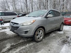 Salvage cars for sale from Copart Candia, NH: 2010 Hyundai Tucson GLS