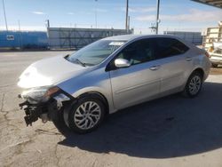 Toyota Corolla salvage cars for sale: 2018 Toyota Corolla L