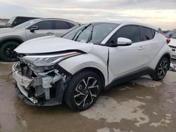 Salvage cars for sale at Grand Prairie, TX auction: 2022 Toyota C-HR XLE