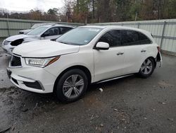 Salvage cars for sale from Copart Shreveport, LA: 2019 Acura MDX