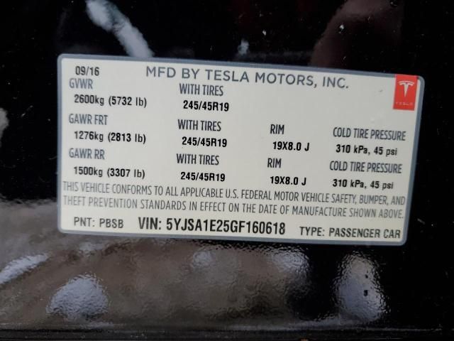 2016 Tesla Model S