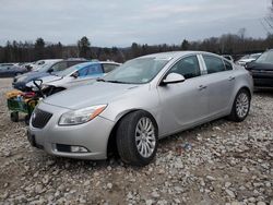 Salvage cars for sale from Copart Candia, NH: 2013 Buick Regal Premium