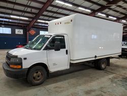 Salvage trucks for sale at East Granby, CT auction: 2018 Chevrolet Express G4500