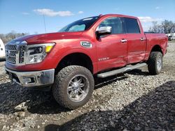 Salvage cars for sale from Copart Spartanburg, SC: 2017 Nissan Titan SV