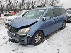 Salvage cars for sale from Copart Cicero, IN: 2007 Honda Odyssey EX