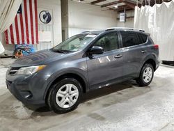 Vehiculos salvage en venta de Copart Leroy, NY: 2015 Toyota Rav4 LE