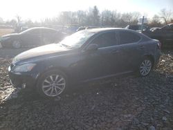 Salvage cars for sale at Chalfont, PA auction: 2008 Lexus IS 250