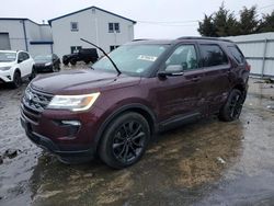 Salvage cars for sale from Copart Windsor, NJ: 2019 Ford Explorer XLT