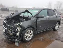 Salvage cars for sale at Columbia Station, OH auction: 2018 Chevrolet Equinox LT