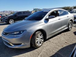 Salvage cars for sale from Copart Las Vegas, NV: 2015 Chrysler 200 Limited