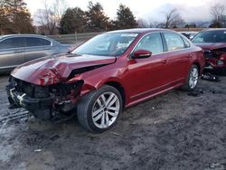 Salvage cars for sale at Madisonville, TN auction: 2017 Volkswagen Passat SEL Premium