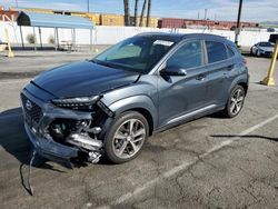 Salvage cars for sale at Van Nuys, CA auction: 2018 Hyundai Kona Limited