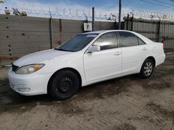 Salvage cars for sale from Copart Los Angeles, CA: 2004 Toyota Camry LE