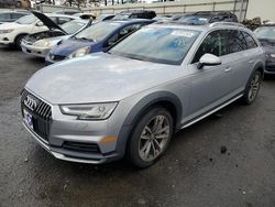 Salvage cars for sale at New Britain, CT auction: 2018 Audi A4 Allroad Premium Plus