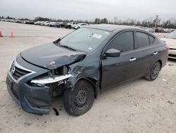 Vehiculos salvage en venta de Copart Houston, TX: 2017 Nissan Versa S