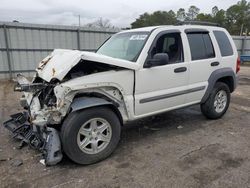 Jeep Liberty salvage cars for sale: 2002 Jeep Liberty Sport