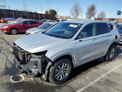 Salvage cars for sale from Copart Wilmington, CA: 2019 Hyundai Santa FE SE
