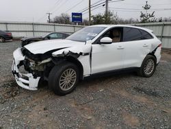 Salvage cars for sale at Hillsborough, NJ auction: 2017 Jaguar F-Pace