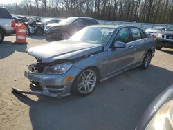 Mercedes-Benz C 250 salvage cars for sale: 2014 Mercedes-Benz C 250