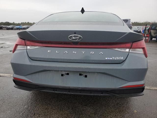 2022 Hyundai Elantra Blue