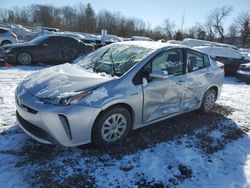 Salvage cars for sale at Chalfont, PA auction: 2022 Toyota Prius Night Shade