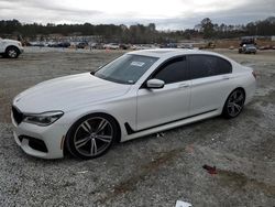 Salvage cars for sale from Copart Fairburn, GA: 2016 BMW 750 XI