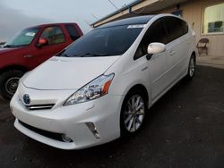 Toyota Prius salvage cars for sale: 2012 Toyota Prius V