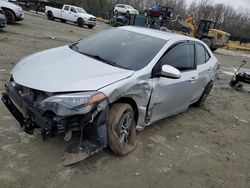 Toyota salvage cars for sale: 2017 Toyota Corolla L