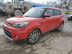 Salvage cars for sale at Wichita, KS auction: 2019 KIA Soul +