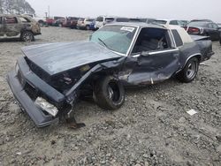 Salvage cars for sale at Loganville, GA auction: 1987 Oldsmobile Cutlass Supreme Brougham