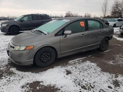 Salvage cars for sale from Copart London, ON: 2006 Honda Civic LX