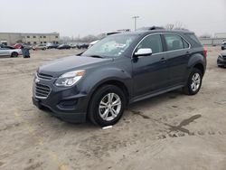 Salvage cars for sale from Copart Wilmer, TX: 2017 Chevrolet Equinox LS