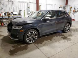 Salvage cars for sale from Copart Billings, MT: 2018 Audi SQ5 Prestige