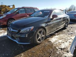 Mercedes-Benz C-Class salvage cars for sale: 2017 Mercedes-Benz C 300 4matic