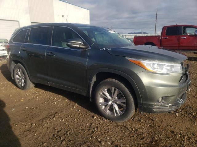 2015 Toyota Highlander LE