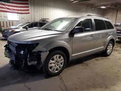 Vehiculos salvage en venta de Copart Franklin, WI: 2017 Dodge Journey SE