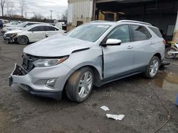 Salvage cars for sale at New Britain, CT auction: 2019 Chevrolet Equinox Premier