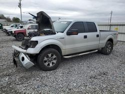 Salvage trucks for sale at Hueytown, AL auction: 2010 Ford F150 Supercrew